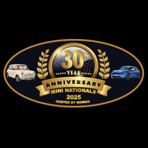 Mini Nationals 2025 Tee - 30th Anniversary Oval Logo 2 Design