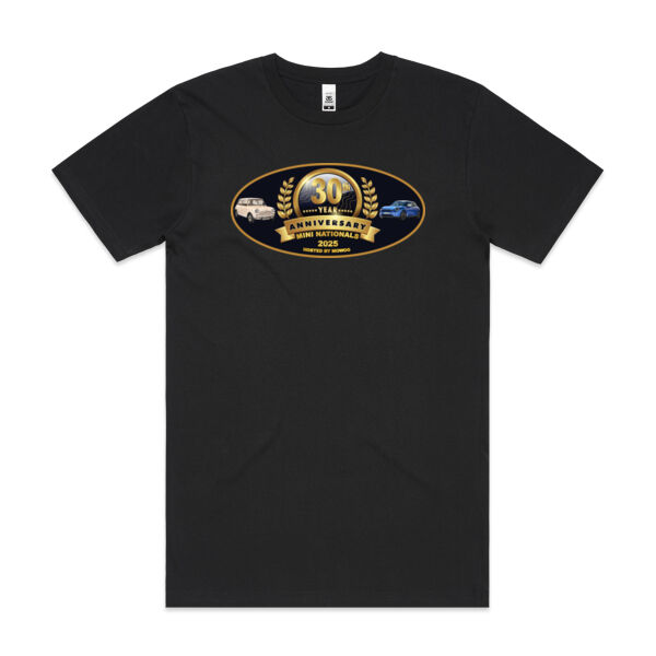 Mini Nationals 2025 Tee - 30th Anniversary Oval Logo Thumbnail