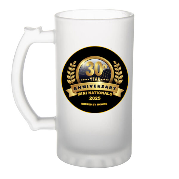 Mini Nationals 2025 Beer Mug Thumbnail