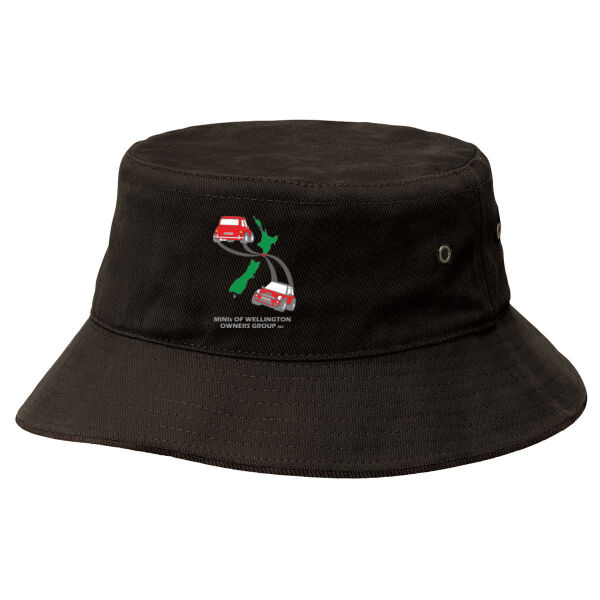 MOWOG Club Bucket Hat - Grey Logo Thumbnail
